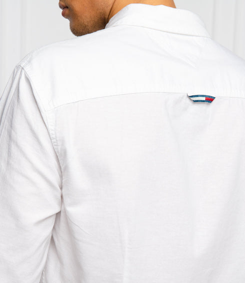 Tommy Hilfiger Shirt מכופתרת לבנה טומי הילפיגר